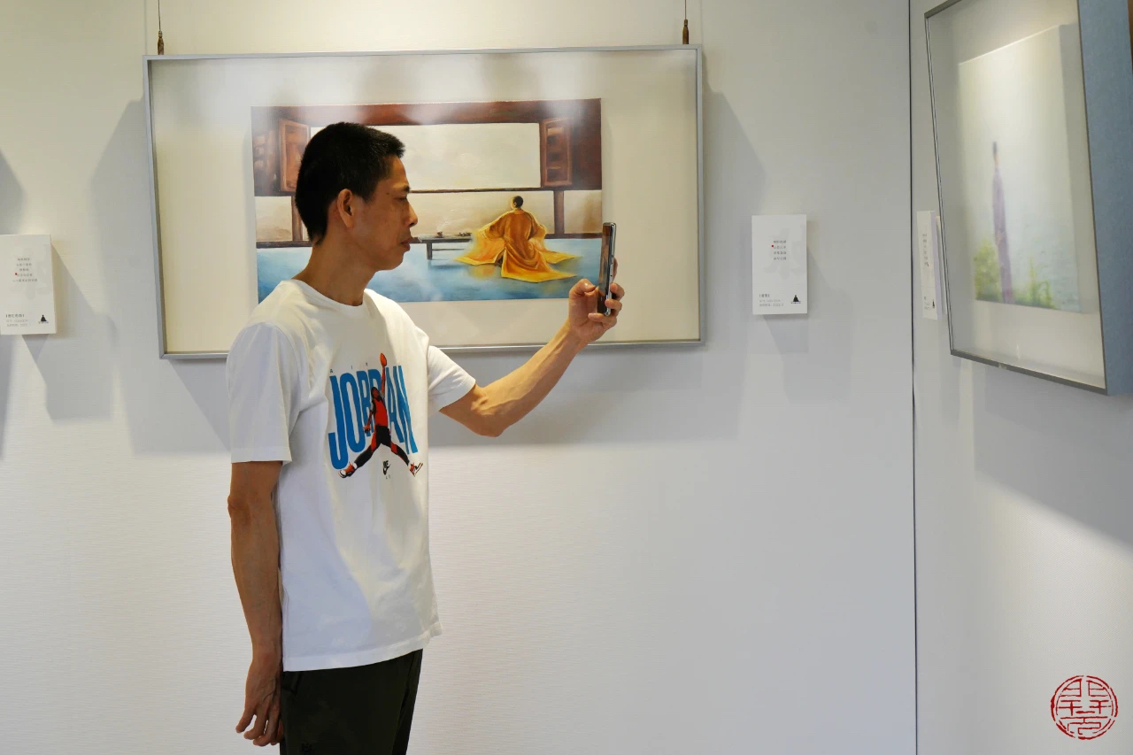 潮州开元寺里的艺术展：中观专业法师作品，感受“独”的禅意世界