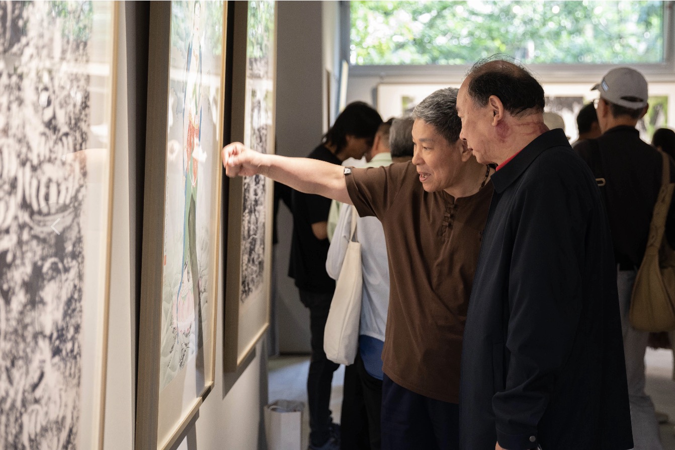 “海上潮音——上海觉群书画院新馆落成名家书画作品展”启幕