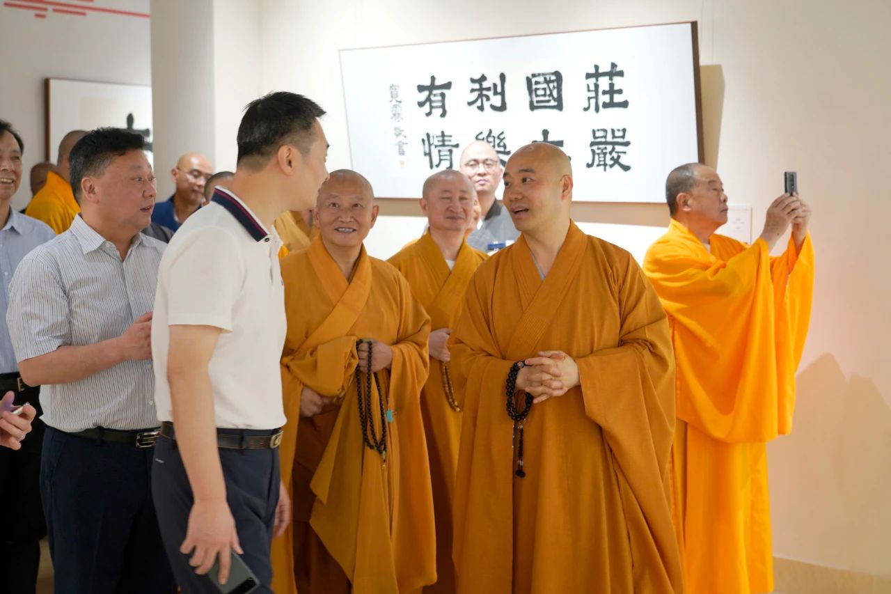 纪念宽霖老和尚诞辰120周年遗墨展在文殊院空林书画院举行