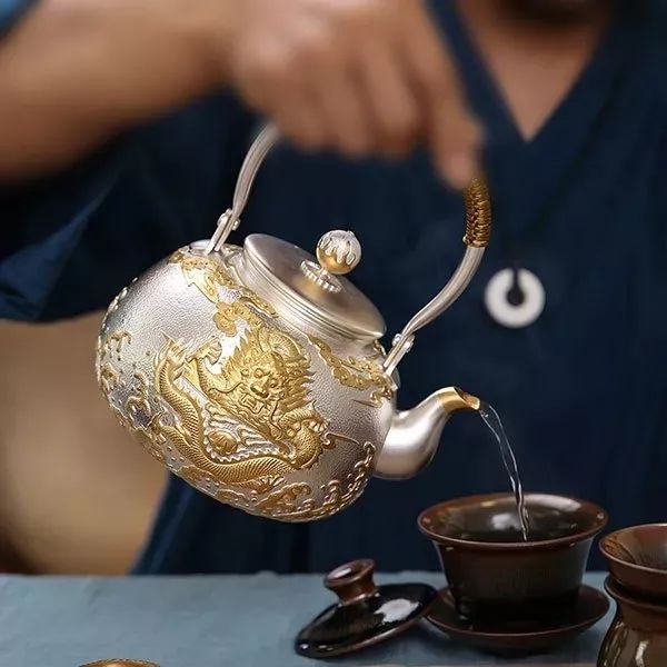 银壶丨爱茶者的神助攻！它可不是显气派的“花架子”！