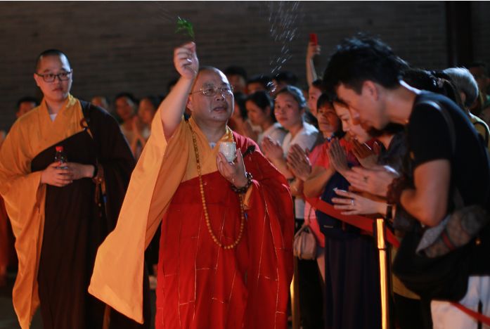 法务通讯 | 大佛寺举行中秋拜月法会