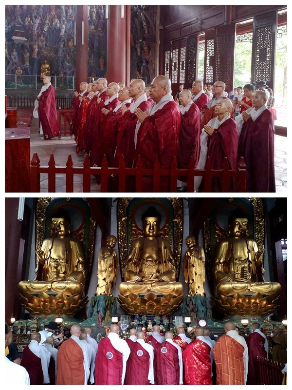 韩国曹洞宗参访团到南华禅寺交流学习 传正大和尚亲自接待