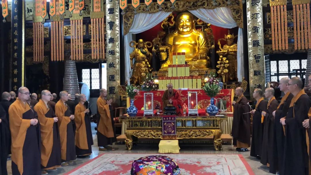 【传戒专题】雪窦山资圣禅寺三坛大戒法会 第三日：进堂 请引礼 宣堂规 开示
