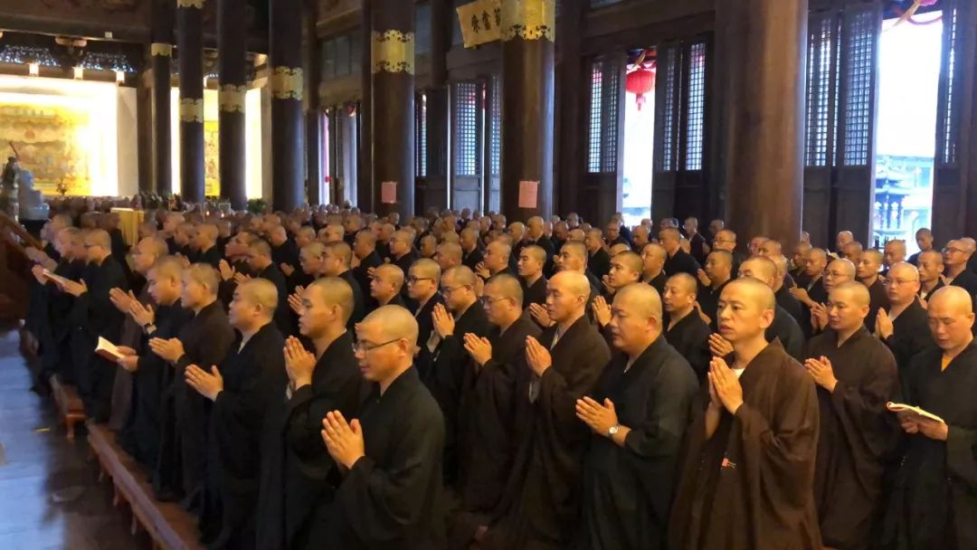 【传戒专题】雪窦山资圣禅寺三坛大戒法会 第三日：进堂 请引礼 宣堂规 开示