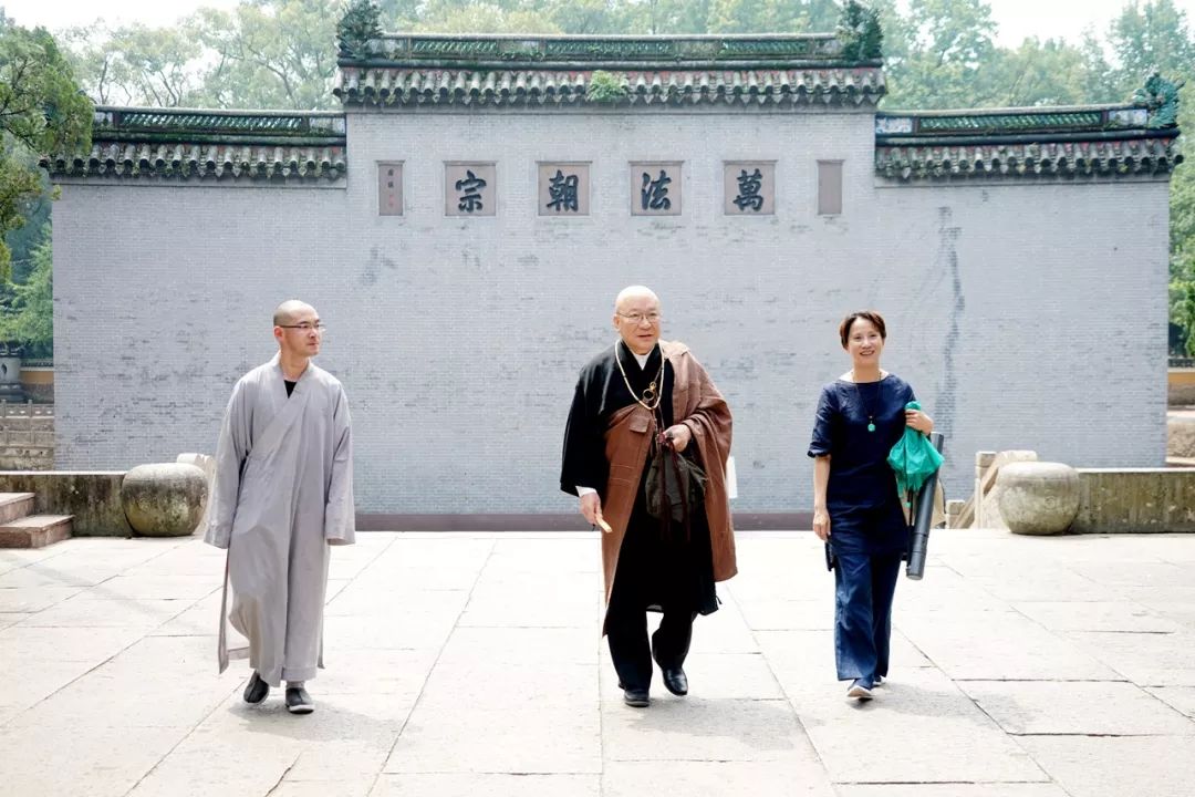​日本奈良唐招提寺住持西山明彦长老参拜天童禅寺