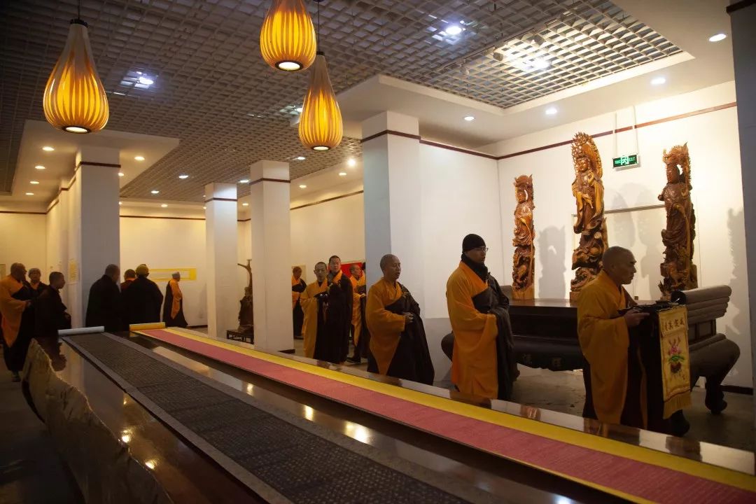 白马寺释源美术馆举办“妙笔禅心——洛阳经生团抄经展”