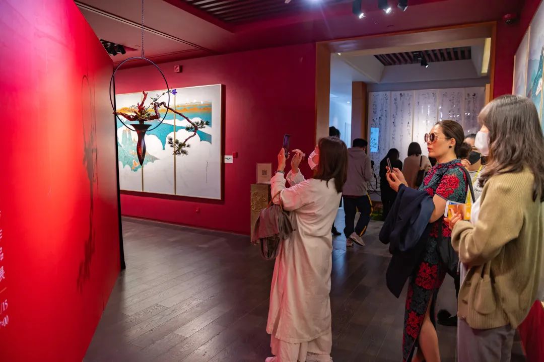 “空华水月·玉佛印心”玉佛禅寺·华道家元池坊作品展圆满开幕！