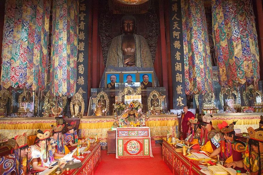 河北承德普宁寺喜迎祖国盛世华诞70周年 举办为期三天的大日如来祈福活动