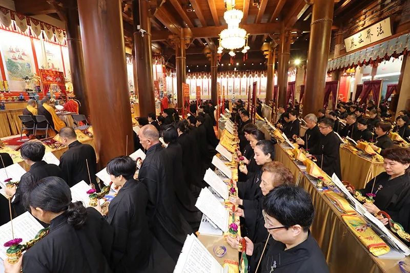 南普陀寺无遮水陆法会内坛今日正式开坛