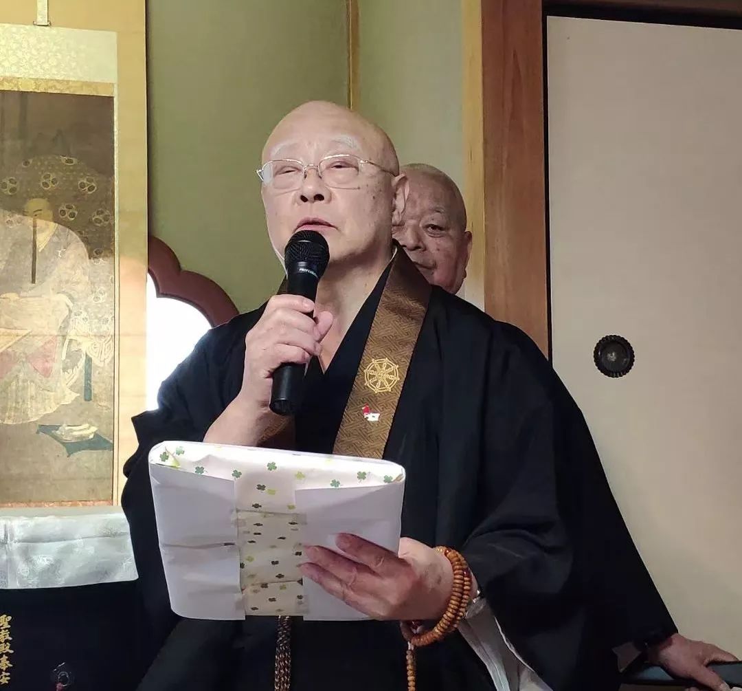 中国被强征劳工死难者追悼活动在东京举行  妙江副会长出席活动