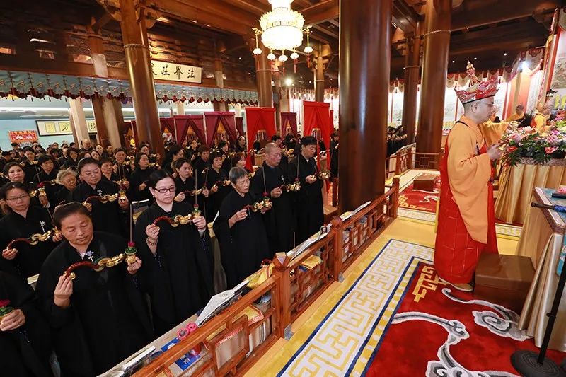 南普陀寺无遮水陆法会内坛今日正式开坛