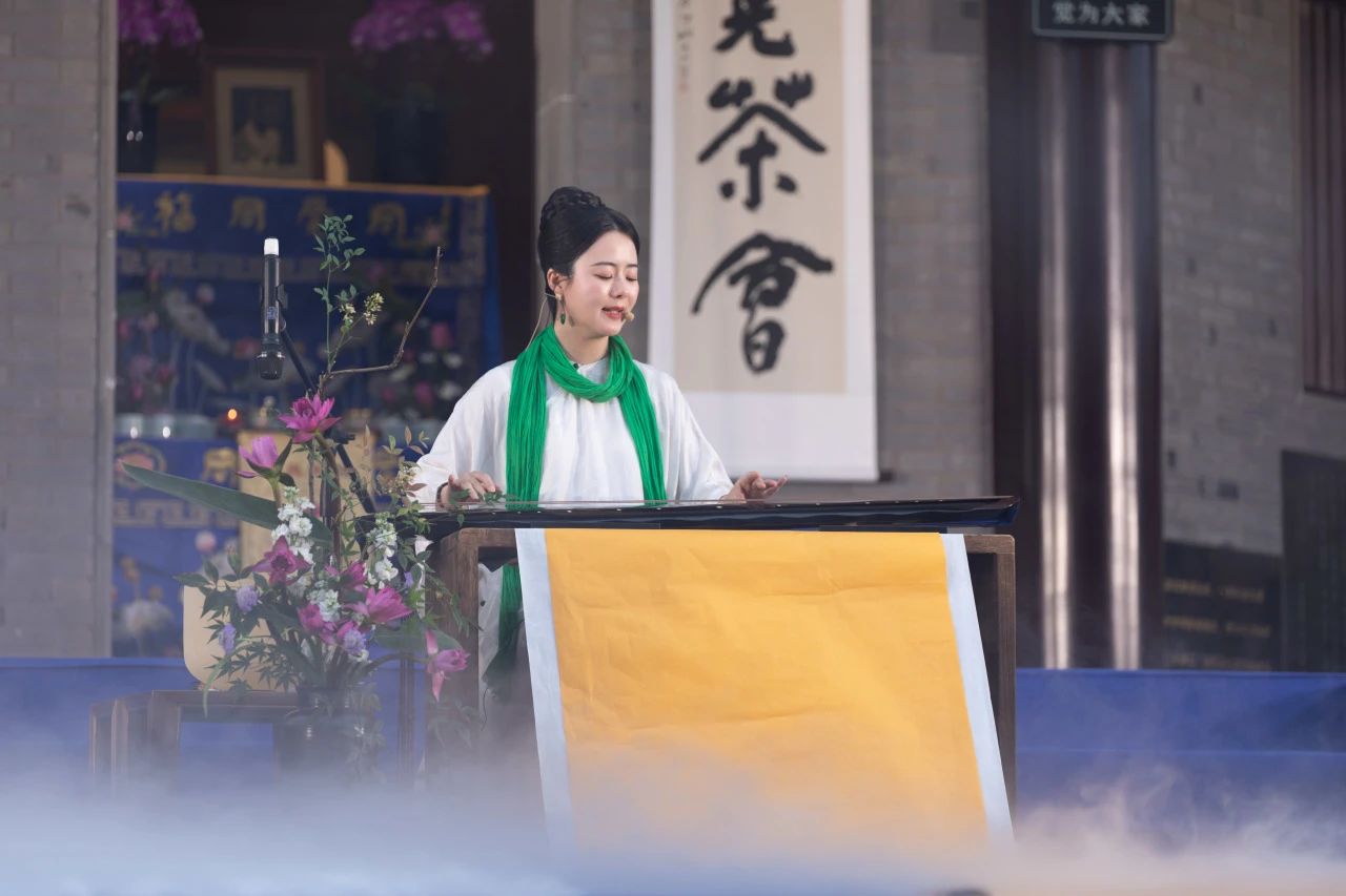 江苏同觉寺举行第五届栀觉茶会暨“無樂心梦”专场音乐会