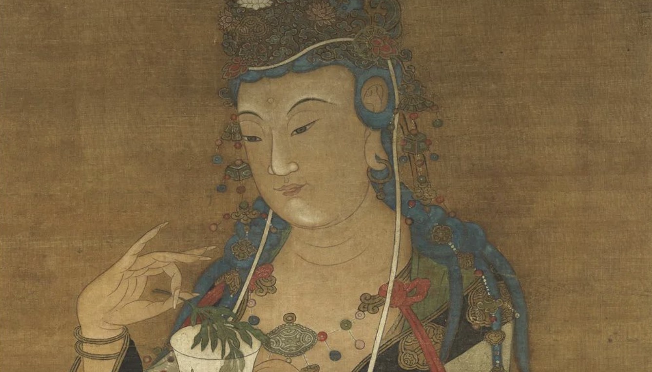 赏析｜宋人精品佛画：杨柳观音立像
