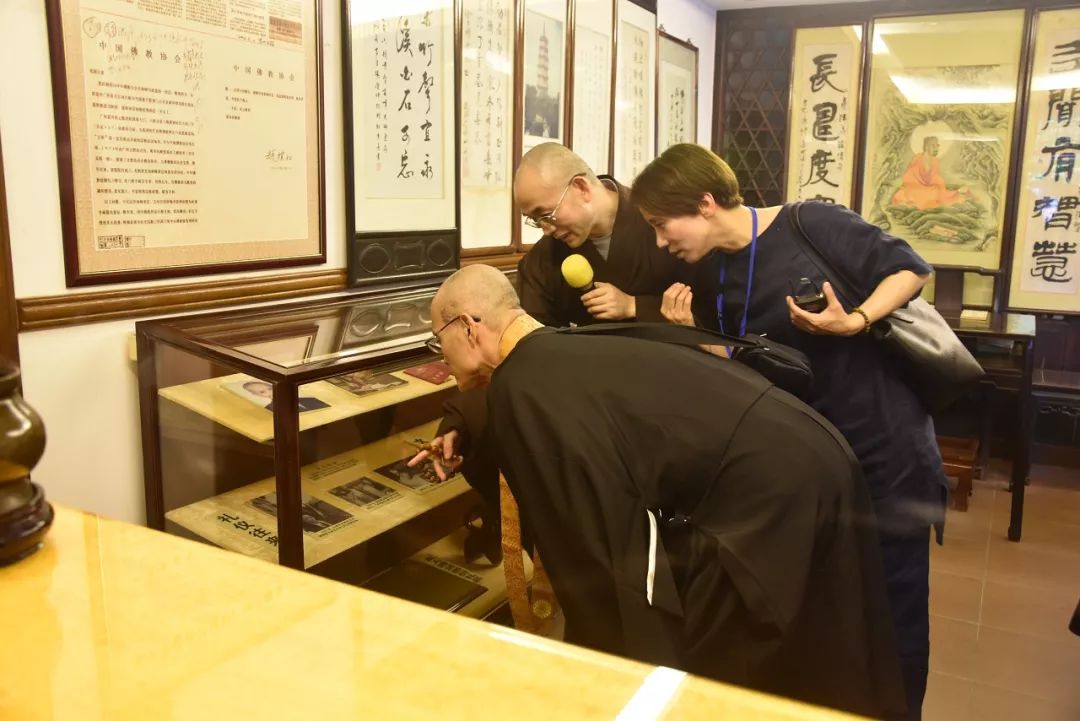 “中韩日佛教友好交流会议”日本佛教代表团莅临六榕寺参观访问