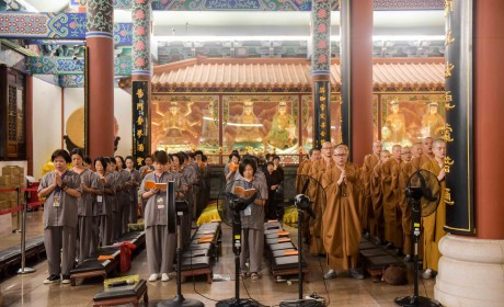 珠海普陀寺2019年短期出家班开班首日：学出家功德与戒律