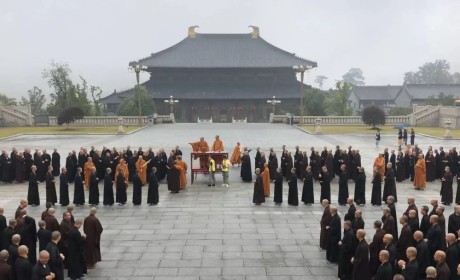 传戒专题 | 雪窦山资圣禅寺三坛大戒法会 第四日：编班习仪 习忏摩