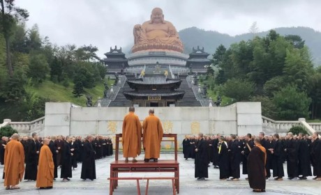 传戒专题 | 雪窦山资圣禅寺三坛大戒法会 第四日：编班习仪 习忏摩