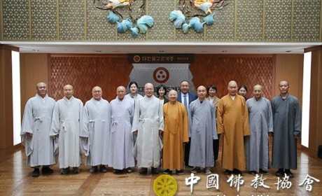 中国佛教代表团赴韩国出席第23次中韩日佛教友好交流会议预备会议取得圆满成果